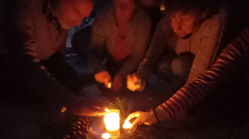 atelier hiver bougies